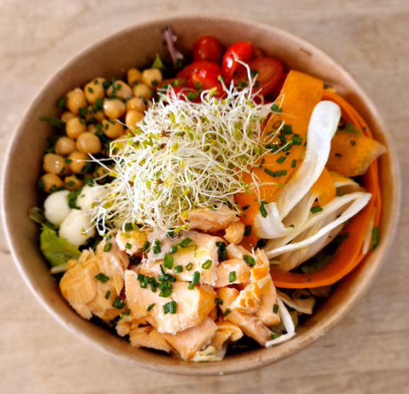 Nos plats en Poké Bowl