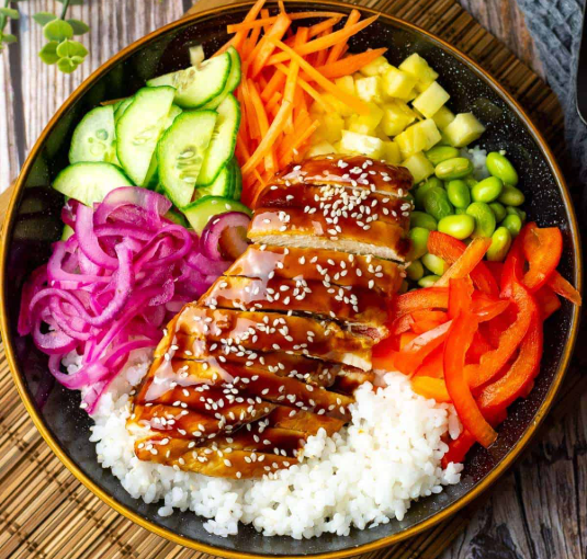 Nos formules en Poké bowl